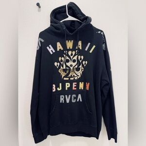 2008-09 RVCA x BJ PENN x PHIL FROST Hawaii Hoodie Men’s L UFC MMA Hard To Find